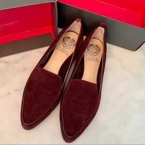 VC KADE DEEP SUGAR PLUM SUEDE LOAFER SZ 8.5